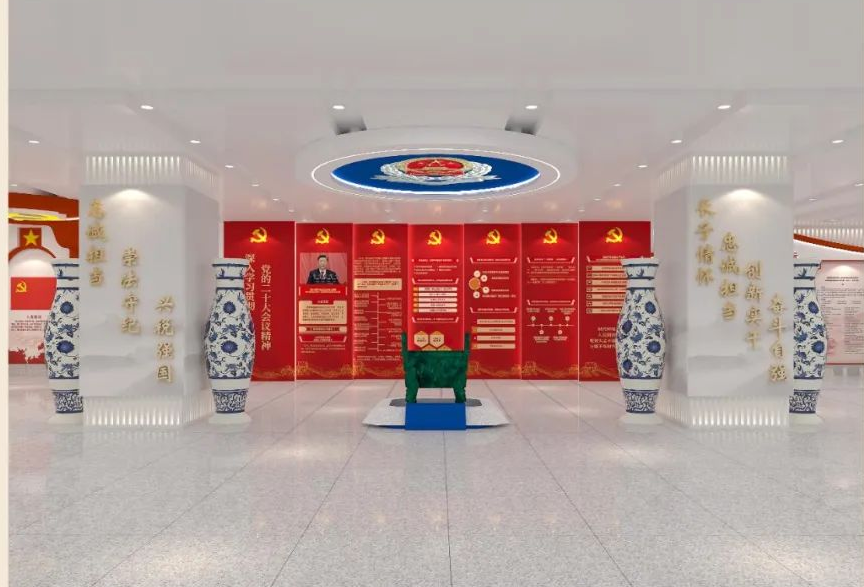 遼陽(yáng)市稅務(wù)局-展廳設(shè)計(jì)